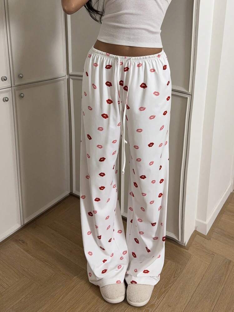 Girl's Bottom Waist Drooping Slimming Loose Hip-hugger