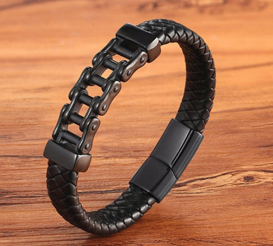 Leather Braided Bracelet