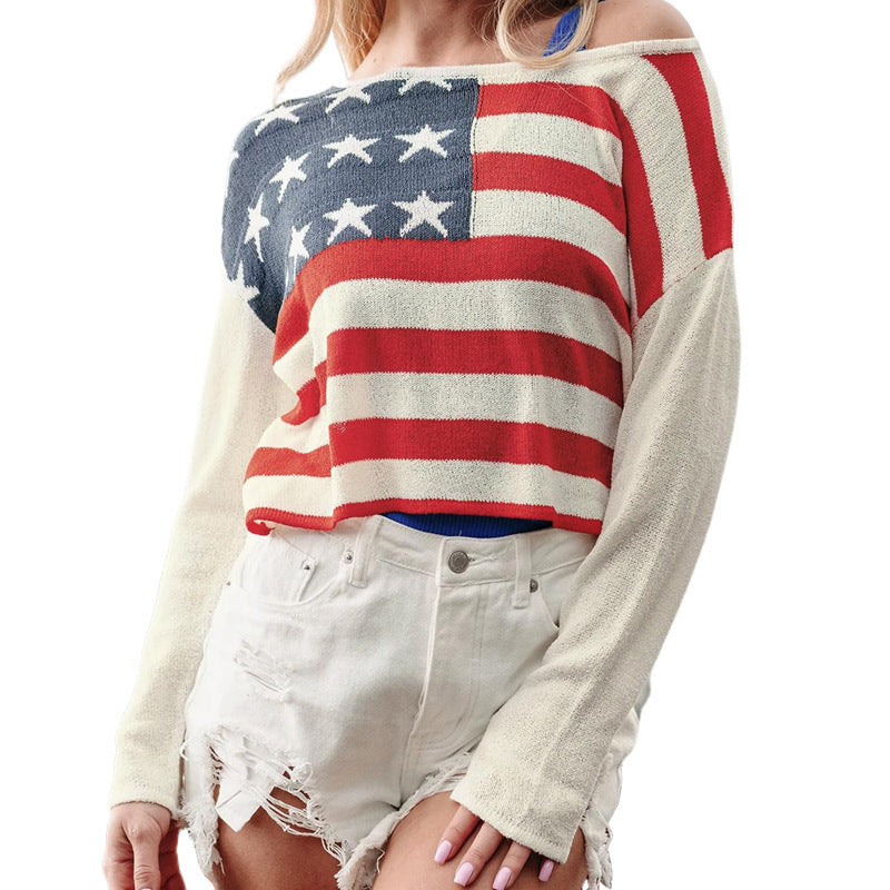 Casual European And American Fall Women's Clothing Sweater
